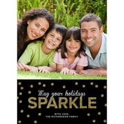 Sparkle Peace Love Joy Standard Holiday Card