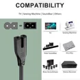 thumbnail image 4 of AC Power Cord Cable For Panasonic SA-PT1050 DVD-CP72 SA-PT480 DVD Player, 4 of 4