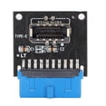 thumbnail image 3 of Expansion Card Motherboard Expansion Card Type E Adapter Expansion Card 20 To 19pin Expansion Card Motherboard Expansion Card USB3.0 Front 19PIN To 3.1 TYPE C Front Type E Adapter, 3 of 8