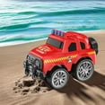 thumbnail image 4 of SPOORYYO 360° Rotating Stunt Friction-Powered Police Toy Car - Push & Go Off-Road Vehicle for Toddlers & Kids (3+ Years) - No Batteries Needed, ABS Plastic, 4 of 6