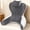 Grey&white, variant on Reading Pillow for Sitting in Bed, 22”H Bed Rest Pillows with Arms, Back Pillows for Sitting Up, Ergonomic Lumbar Support Cushion for Reclining, Gaming, Work, Resting, Watching TV, (Grey&Darkgrey)