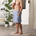 thumbnail image 2 of Stonewash Blue Shower Wrap Mens, 2 of 3