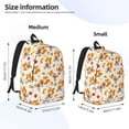 thumbnail image 2 of Honeii Forest Squirrel Print Canvas Backpack for School & Outdoor,Laptop Excursion Backpack,Notebook School Bookbag For Men Women,for Work, Travel, and Everyday Use-Medium, 2 of 5