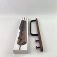 thumbnail image 6 of Voraus  Towel rails,Rustic Burnt Wood Bathroom Towel Bar with Metal Rod, Wall Mounted Bath Towel Rack, 6 of 9