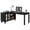 Black, variant on Fnova 59" L-Shaped Corner Desk, Storage Cabinet Corner Computer Desk for Home Office, Gaming Setup Workstation, Study Room & Small Space