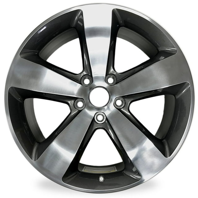 20" New Single Wheel For 2014 2015 2016 Jeep Grand Cherokee POLISHED GRAY OEM Design Replacement RIM