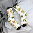 thumbnail image 5 of Logiee Kawaii Mexican Avocado Print Adult Socks for Men & Women,Calf Socks, Ankle Socks,Boots Socks,Breathable Casual Sock,Unisex Crew Socks, 5 of 6