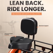 MOONCOOL TK2 Adult Electric Tricycle with Reverse, 48V 15Ah Removable Battery, Peak 1000W Motor, 20x3.0 Fat Tire, 60-Mile Range, 15.5 MPH