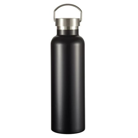 

24 oz James Insulated Water Bottle Matte Black