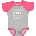 thumbnail image 3 of Inktastic Little Sister Girls Baby Bodysuit, 3 of 5
