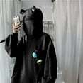 thumbnail image 4 of Women's Stitching Three-Dimensional Pocket Cute Design Pullover Sweatershirt, 4 of 9