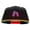 Black Orange, variant on Flag Pattern Soda Embroidered Wool Blend 2 Tone Classic Snapback - Black Orange OSFM