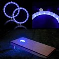 thumbnail image 2 of 2 Uds 6 "3V LED Luces de Montaje de Tablero Cornhole para de Lanzamiento de Bolsa de Frijoles con Agujero de Maíz Nocturno blanco DYNWAVEMX Luz LED Cornhole, 2 of 8