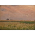 thumbnail image 2 of Jan Stanislawski 14x11 Gold Ornate Wood Frame and Double Matted Museum Art Print Titled - Fields Near Bronowice (1902), 2 of 4
