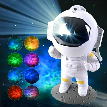 

LCACAJZ Astronaut Starry Projector Night Light LED Star Sky Nebula Decoration Bedroom Birthday Gift