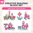 thumbnail image 2 of Bloques magnéticos TOY Life, 104 unidades, para niños de 3 a 5 y 4 a 8 años, 2 of 9
