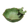 thumbnail image 4 of Comedero para pájaros de cerámica, maceta creativa con forma de flor carnosa con dibujos animados, plato de frutas para el hogar, adornos artesanales, maceta para pájaros, hidropónico, 4 of 5