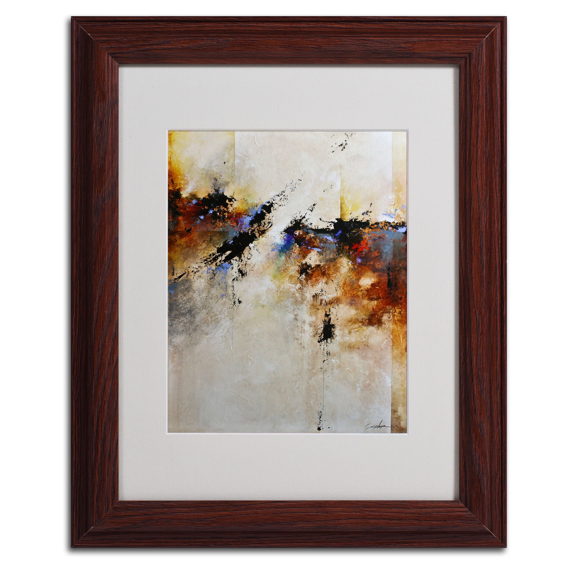 CH Studios 'Fallen Light' Matted Framed Art