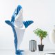 thumbnail image 2 of Shark Blanket Hoodie Soft Cozy Shark Blanket Hoodie Wearable Blanket Sleeping Bag for Adults & Teens, 2 of 5