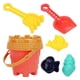 thumbnail image 3 of Beach Sand Toy Play Set Sand Toys For Kids Beach Educational Toy Plastic 5.7×5.3×5.3in Outdoor Activities 1 Set, 3 of 4