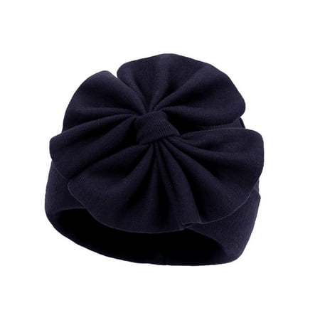 

One opening Newborn Baby Cap Spring Autumn Cute Big Bow Decoration Protective Beanie Hat for Boy Girl