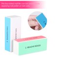 thumbnail image 2 of 4/2pcs 4 Way Nail Buffer Block, Nail File with 4 Step Buffing, Nail Art Shiner, Mini Natural Nail Polisher, Sanding File Block for Professional Manicure Nail Care DIY Nail Salon, 2 of 8