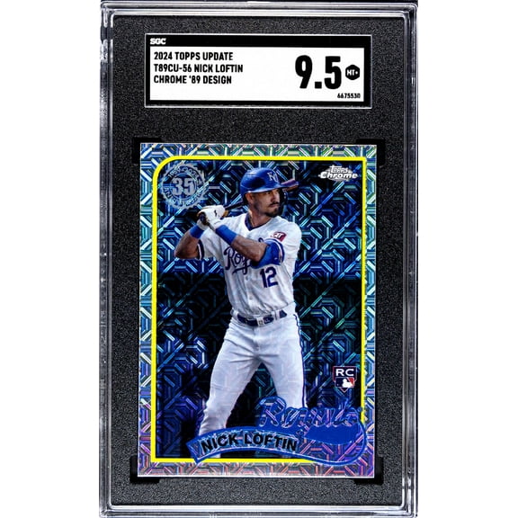 2024 Topps Update Chrome '89 Nick Loftin #T89CU-56 RC SGC 9.5