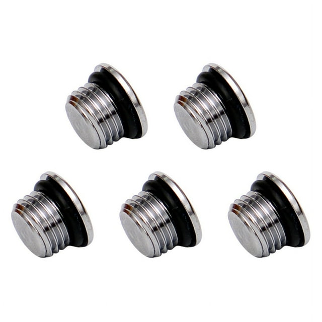 5X Régulateur de Plongée 1er Étage Bouchon à Port Haute Pression Pièce de Rechange pour Plongée sous-Marine