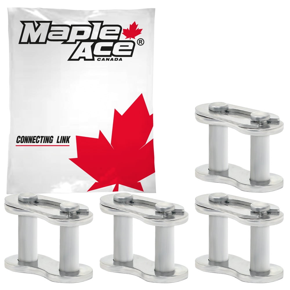 ANSI 3/4 Pitch Chain Link MAPLE ACE #60 Master Links 5-Pack | Spring Clip