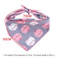 thumbnail image 3 of kladzum Dog Bandanas, Pet Scarf for Boy Girl, Holiday Bandana Bib, Pet Print Scarf Plaid Striped Dog Birthday Saliva Towel Large Dog Puppy Neck Scarf Bandana Collar Neckerchief, 3 of 3