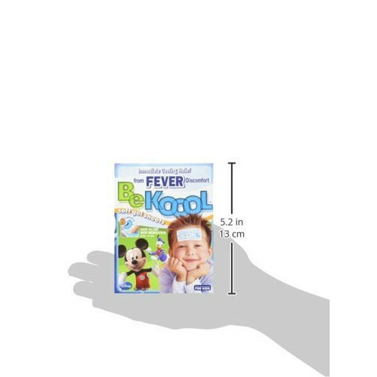 BeKoool Soft Cooling Gel Sheets for Kids 4 Count