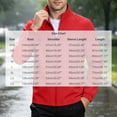 thumbnail image 5 of Cmtiyu Fashion Jackets for Men Casual Long Sleeve Stand Neck Outdoor Zip Up Red Jackets with Zip Pockets XXS-3XL, 5 of 9