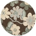 thumbnail image 1 of Safavieh Tapis de Campagne Bella Marron - Rond 5 Pieds, 1 of 4