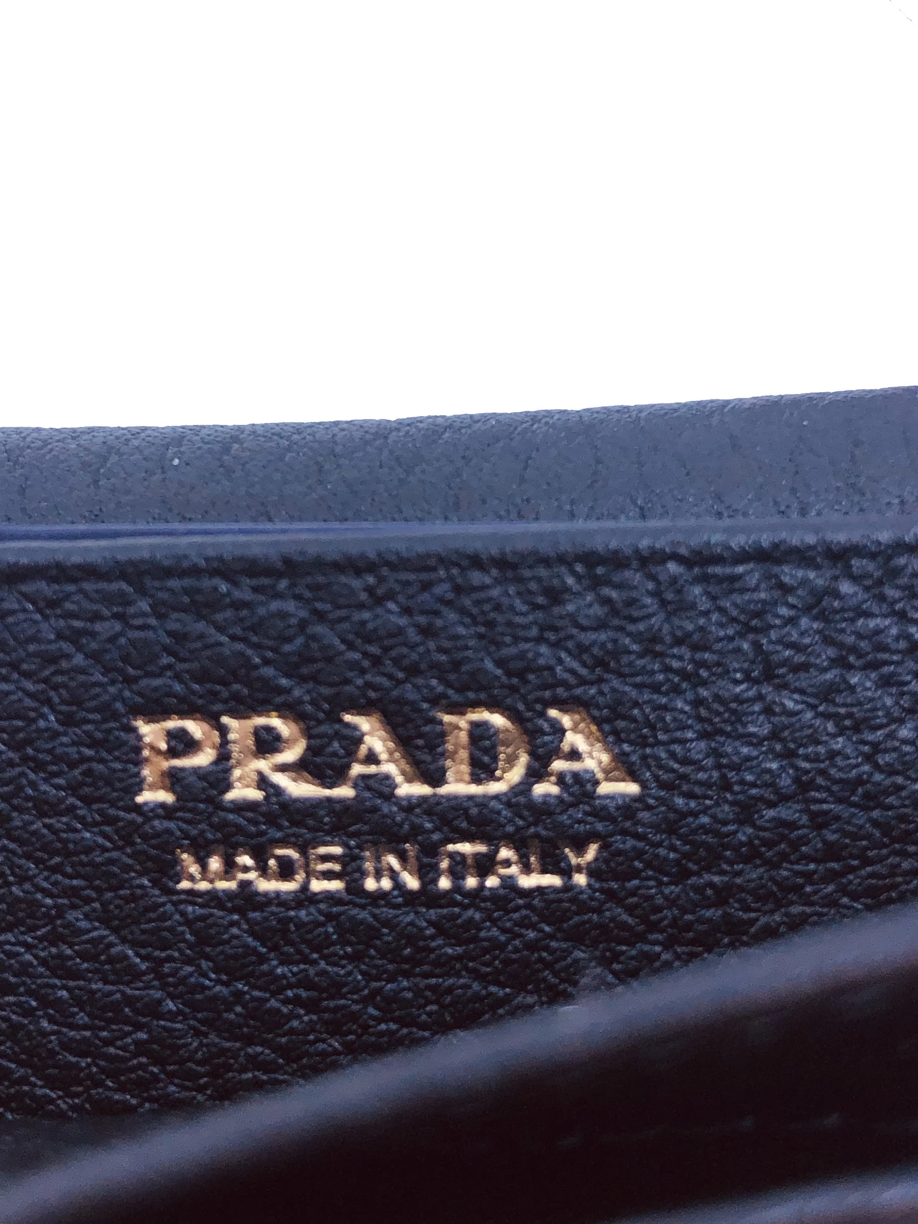 PRADA Prada card case 1MC122 VITELLO MOVE I calf leather PEONIA pink series  gold metal fittings business holder