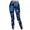 thumbnail image 4 of Fgvctg Womens Valentines Day Leggings Yoga Stretch High Waisted Full Length Workout Leggingss Cute Love Heart Print Fashion Outfit Thermal Yoga pants Joggers Clothes Royal Blue 2XL, 4 of 5