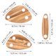 thumbnail image 3 of Juego de 3 bandejas flotantes de madera para servir botellas de vino, platos de queso para fiestas y bodas., 3 of 7