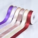 thumbnail image 2 of Xiao Hua rollos de cinta de satén gris brillante con un ancho de 0,59 pulgadas, utilizada para cintas de ramos y cintas de ramos de boda, para manualidades, decoración y cintas de embalaje floral., 2 of 5