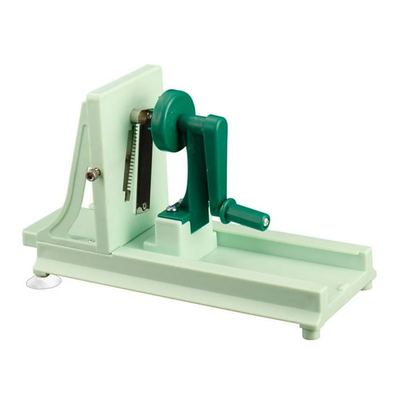 Yucurem Manual Vegetable Spiral Slicer Kitchen Tools Vegetable Cutter Vegetable Shredder Kitchen Supplies (A)