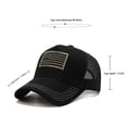 thumbnail image 3 of Outdoor Sport Hat Cotton Washed National Flag Embroidered for Sunshade, 3 of 5