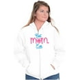 thumbnail image 4 of Cute Sweet Mothers Day Best Mom Ever Zip Hoodie Sweatshirt Women Brisco Brands X, 4 of 6