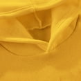 thumbnail image 2 of Vedolay Fashion Hoodies for Girls Long Sleeve Pullover Oversized Sweatshirts with Pocket,Yellow 5-6 Years, 2 of 5