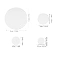 thumbnail image 5 of KAKOWELY Hobbyists Acrylic Discs Transparent 40pcs Diy Material, 5 of 8