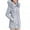 Grey, variant on LxrBlank Puffer Jacket Womens Warm Winter Zip Up Long Sleeve Down Jacket Relaxed Fit Long Quilted Padded Puffer Jacket Baggy Down Outerwear Fall Jackets for Women Pink L