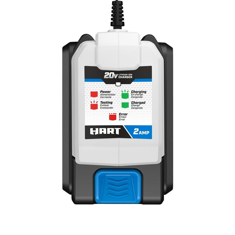 HART 20-Volt Power Equipment 2Amp Fast Charger (Battery Not Included) HART 20-Volt Power Equipment 2Amp Fast Charger (Battery Not Included)