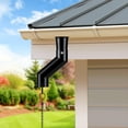 thumbnail image 5 of Rain Chain Gutter Adapter Black Installation Suit for Gutter, 5 of 7