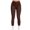 01_Coffee, variant on Womens Rib Pants High Waisted Trousers Trendy Tight Long Pant Yoga Athletic Pant Trousers Legging