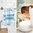 thumbnail image 2 of SKYSONIC Blue Palm Crab Bathroom Towels 2 PCS, 16"x28", Cotton Bath Towel Water Absorbent Lightweight Quickdry Towels for Bathroom Ktichen Travel Gym, 2 of 7