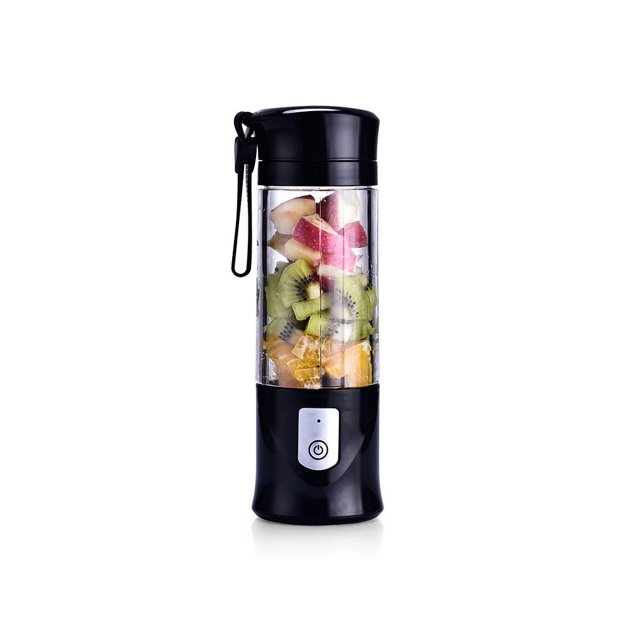 Matsuzay Exprimidor eléctrico multifunción de 400ml, licuadora de acero inoxidable, 18000r/min, máquina de jugo de frutas y verduras para el Electrodomésticos Negro