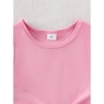 thumbnail image 7 of Fozruso Girls Summer Suit Top Sleeveless Bow Vest Wide Leg Pants Set Of Two (2 7 Years Old) Cute Clothing Sets,Pink,4 Years, 7 of 7