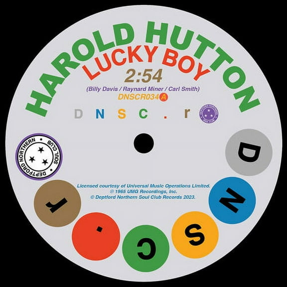 Harold Hutton - Lucky Boy/Thinkin' About You - Music & Performance - Vinyl [7-Inch]